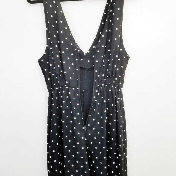 R.J. Stevens Vintage Polka Dot Romper Sleeveless 6 - Picture 2 of 6